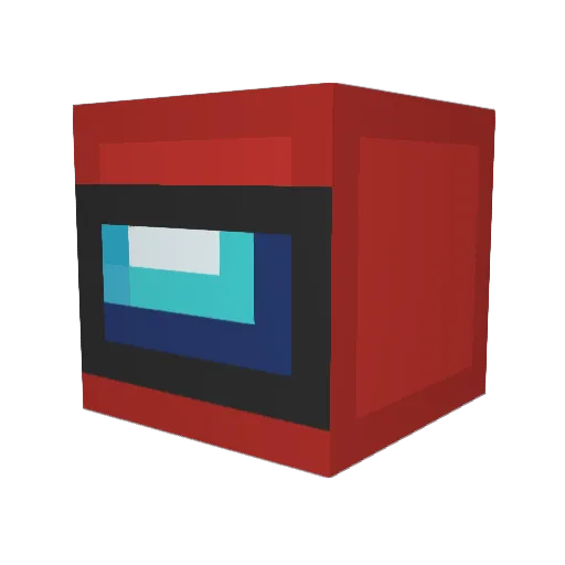 themismisimo Minecraft avatar head, 3D render