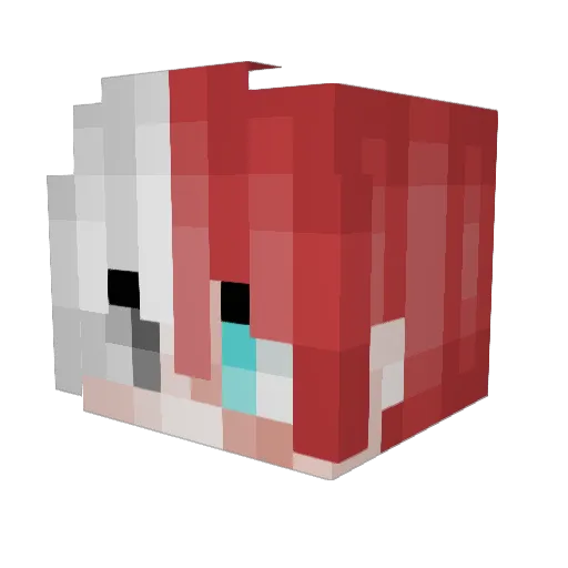 themiz5000 Minecraft avatar head, 3D render