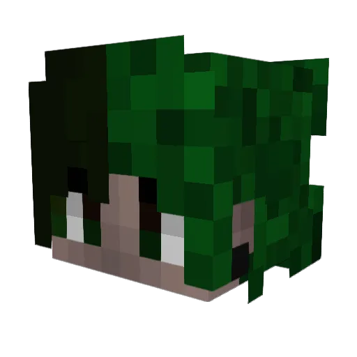 theo0000o Minecraft avatar head, 3D render
