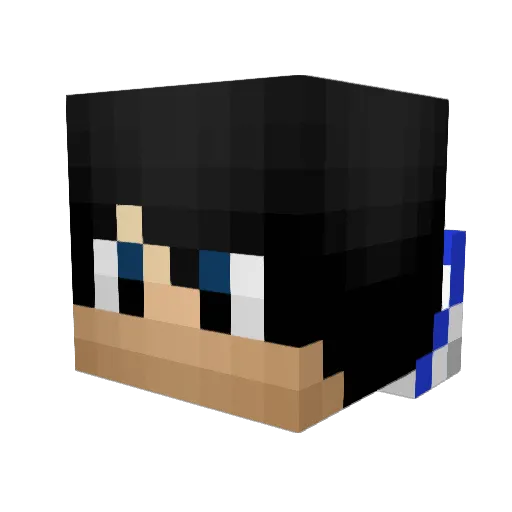 theo0303 Minecraft avatar head, 3D render