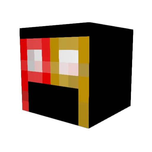 theo08440 Minecraft avatar head, 3D render