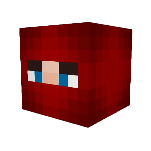 theo11x Minecraft avatar head, 3D render
