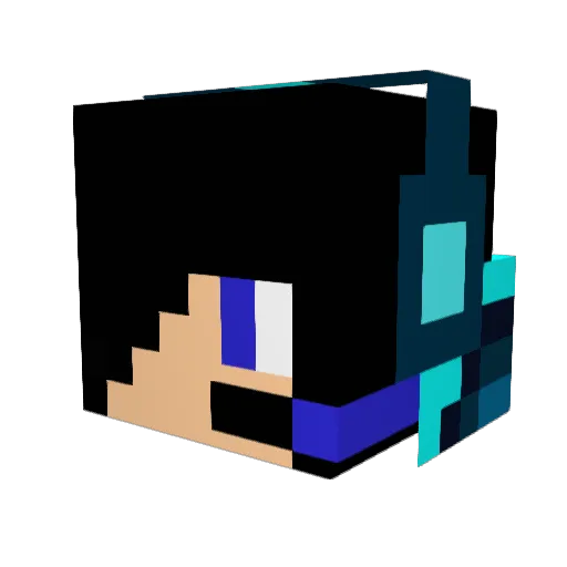 theo38230 Minecraft avatar head, 3D render