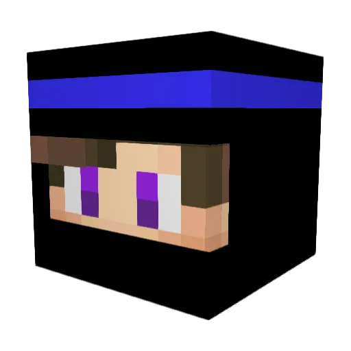 theo7434 Minecraft avatar head, 3D render