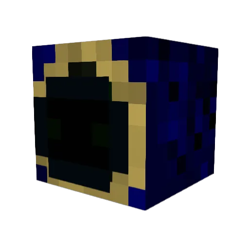 theoc543 Minecraft avatar head, 3D render