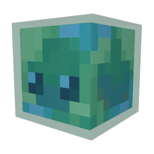 theoden_v Minecraft avatar head, 3D render