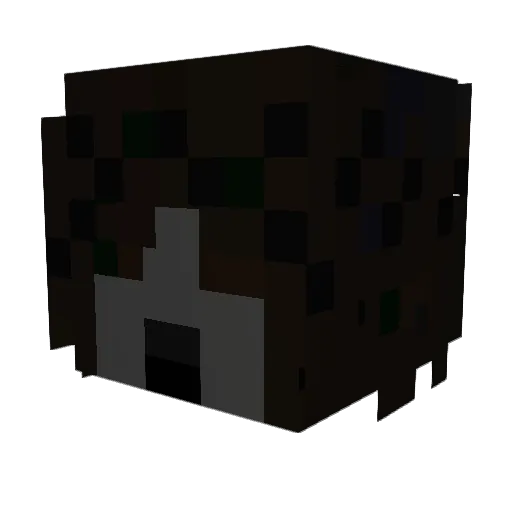 theodor12355 Minecraft avatar head, 3D render