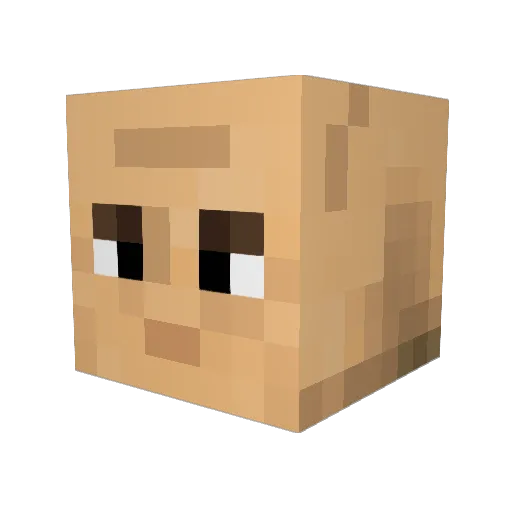 theodorez47 Minecraft avatar head, 3D render