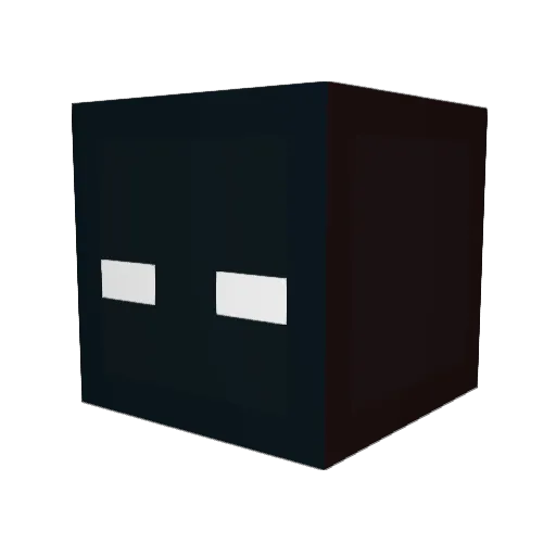theogameren Minecraft avatar head, 3D render