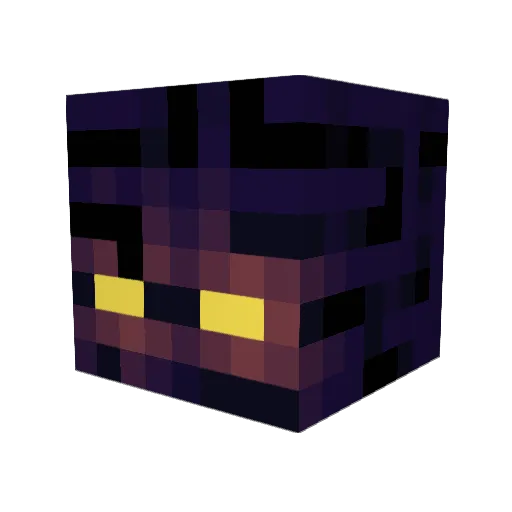 theogviper Minecraft avatar head, 3D render