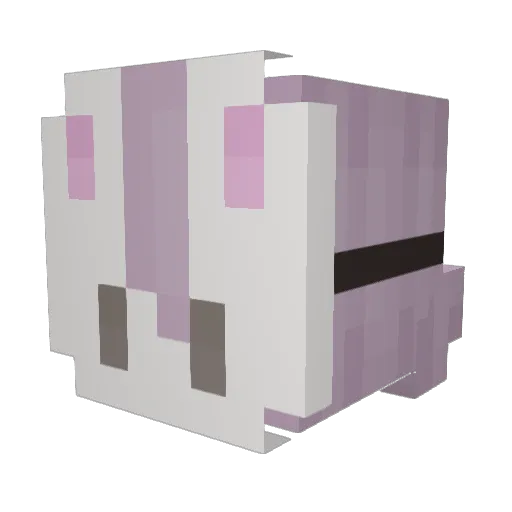theonseler Minecraft avatar head, 3D render