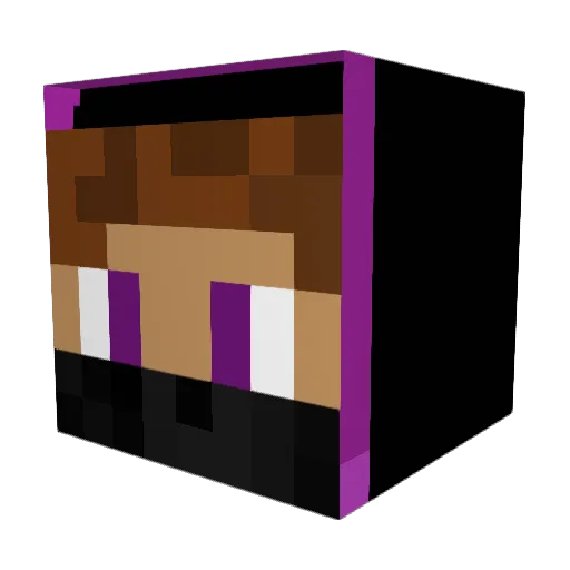 theopnrs7 Minecraft avatar head, 3D render