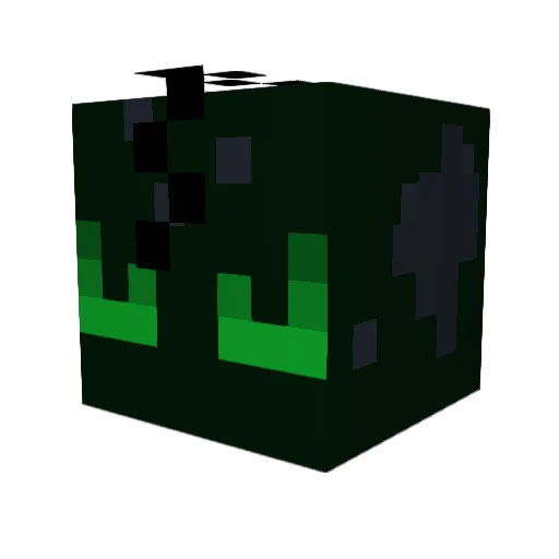 theorah Minecraft avatar head, 3D render