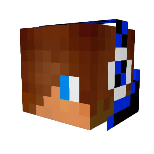 theoriginalone12 Minecraft avatar head, 3D render