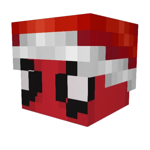 theos83 Minecraft avatar head, 3D render