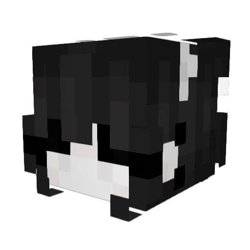 theos_77 Minecraft avatar head, 3D render
