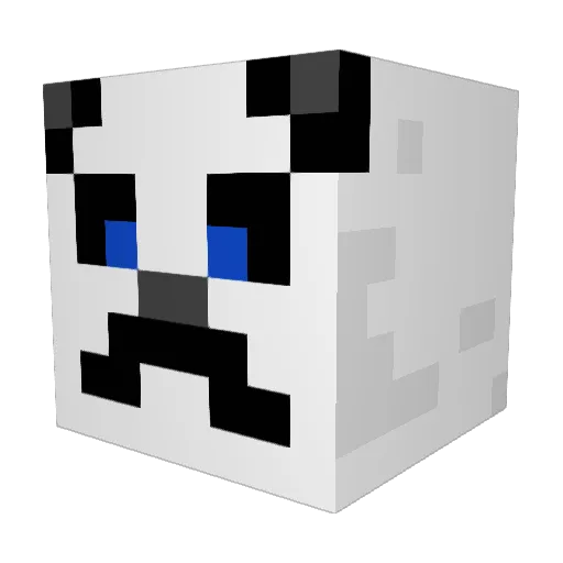 theosd2007 Minecraft avatar head, 3D render