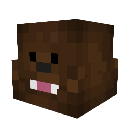 theothekid Minecraft avatar head, 3D render