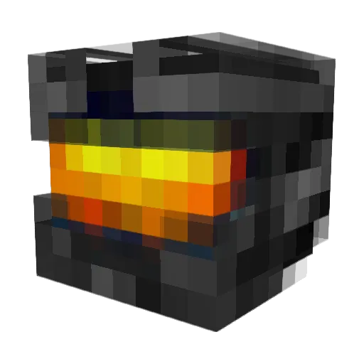 theow03 Minecraft avatar head, 3D render
