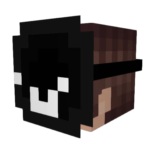thepizzagod22 Minecraft avatar head, 3D render