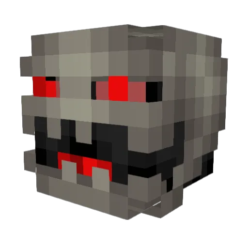 theplayer2k3 Minecraft avatar head, 3D render