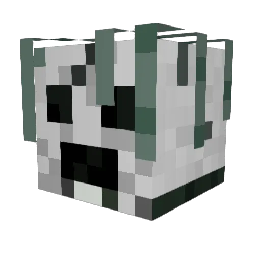 theplayer3612 Minecraft avatar head, 3D render