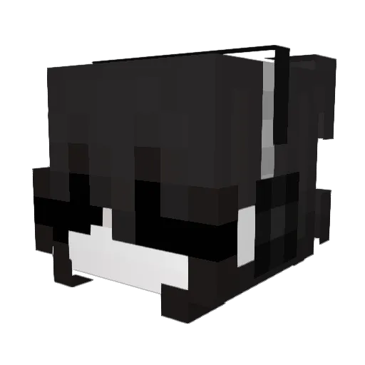theradi Minecraft avatar head, 3D render