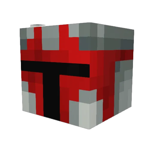 therealAnsi Minecraft avatar head, 3D render