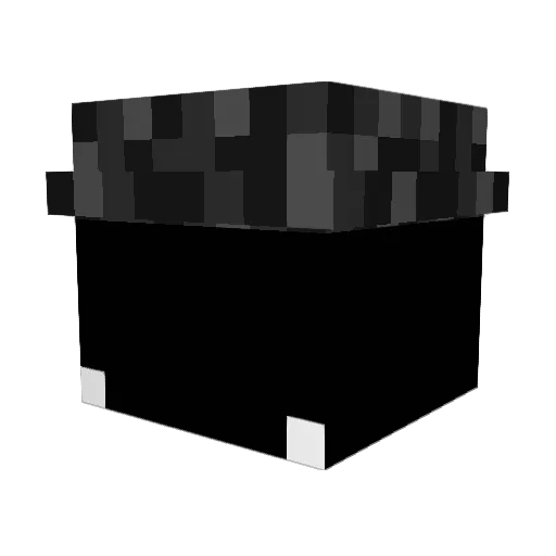 therealdrail Minecraft avatar head, 3D render