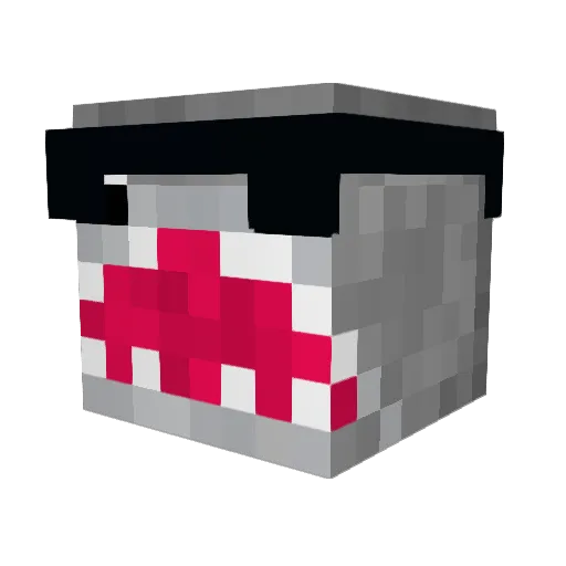 therealentities Minecraft avatar head, 3D render