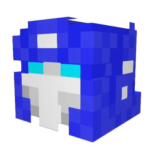therealmasterrr Minecraft avatar head, 3D render