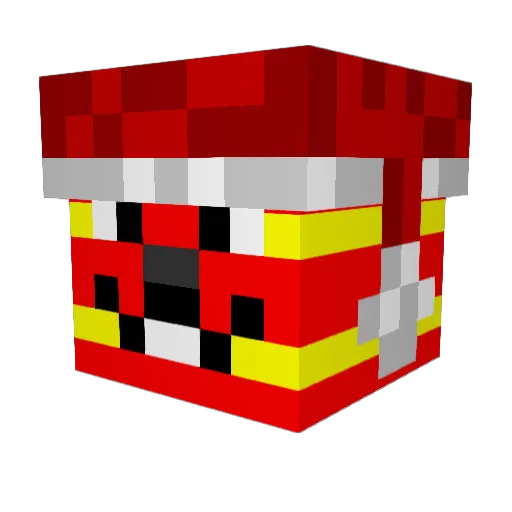 therealpoe Minecraft avatar head, 3D render