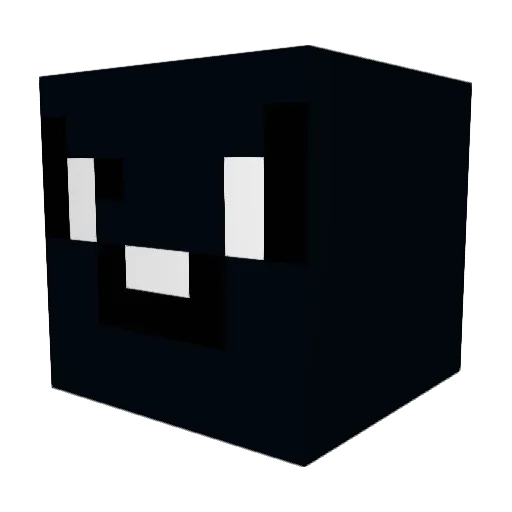 therealsnowwy Minecraft avatar head, 3D render