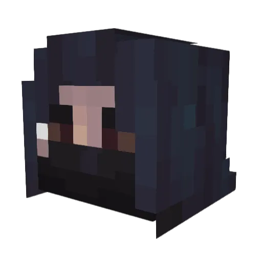 therealthedome Minecraft avatar head, 3D render