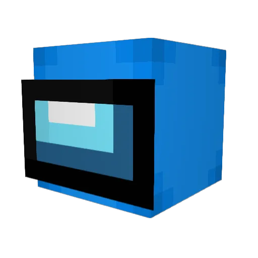 therearebeeshere Minecraft avatar head, 3D render