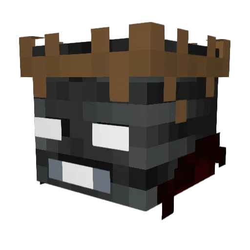 theripsaw666 Minecraft avatar head, 3D render