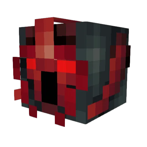 theromeMC Minecraft avatar head, 3D render