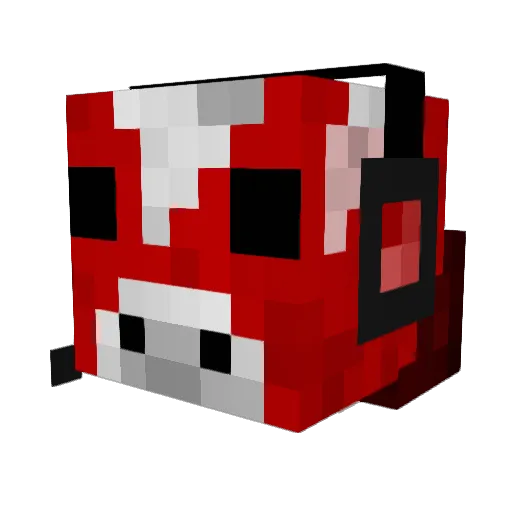 theshark7 Minecraft avatar head, 3D render