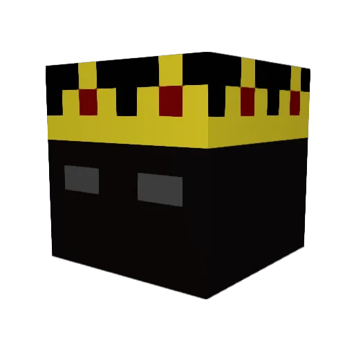 thesma_ Minecraft avatar head, 3D render