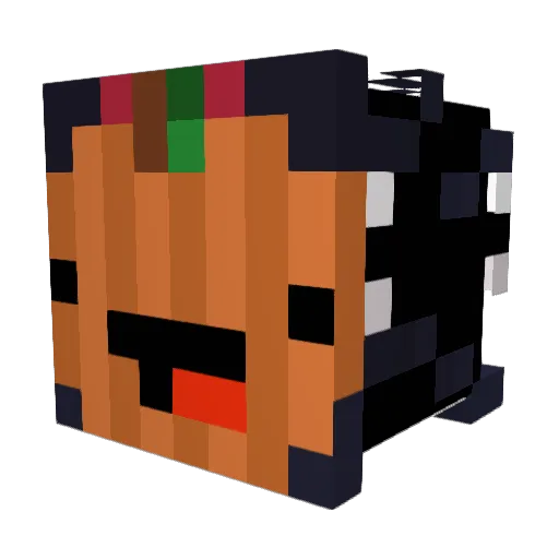 thesoytari Minecraft avatar head, 3D render