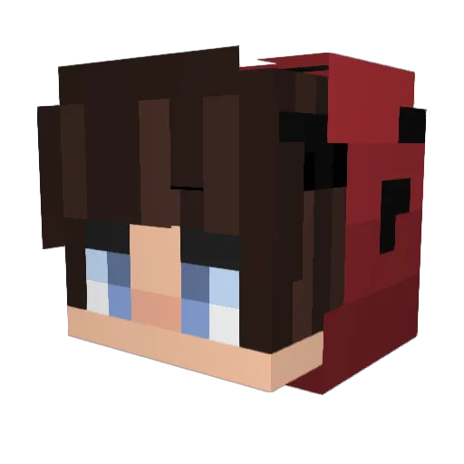 thespyguy1 Minecraft avatar head, 3D render