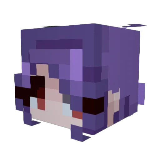 thestarspid3rr Minecraft avatar head, 3D render