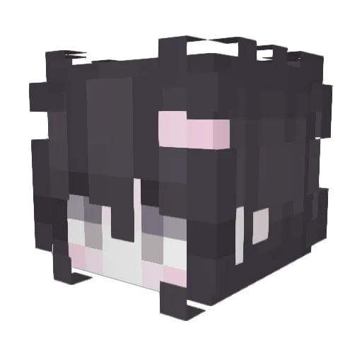 thestormsfury Minecraft avatar head, 3D render