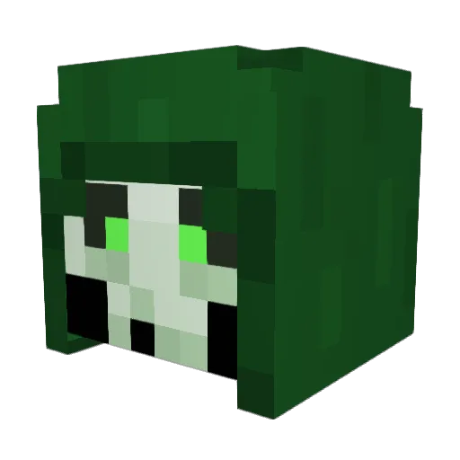 thestrangestone Minecraft avatar head, 3D render