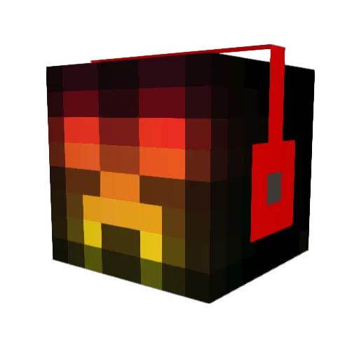 theswiss24 Minecraft avatar head, 3D render