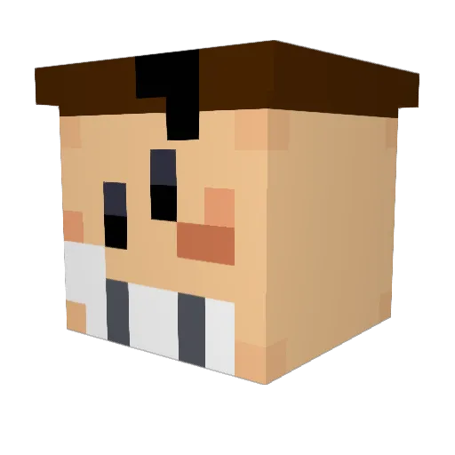 thetoonhero4 Minecraft avatar head, 3D render
