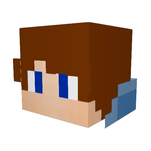 thetraitor5656 Minecraft avatar head, 3D render