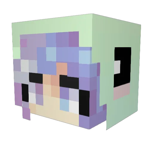 theuglyducky Minecraft avatar head, 3D render