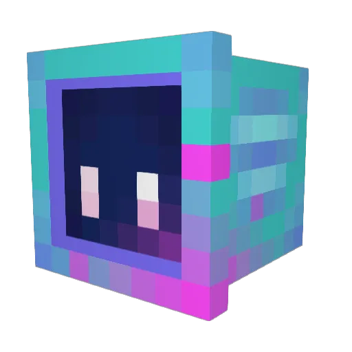 theuniversal4554 Minecraft avatar head, 3D render
