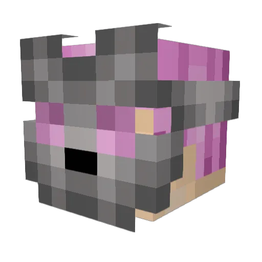 theunknownduck09 Minecraft avatar head, 3D render